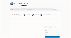 Desktop Screenshot of mcservice.fr